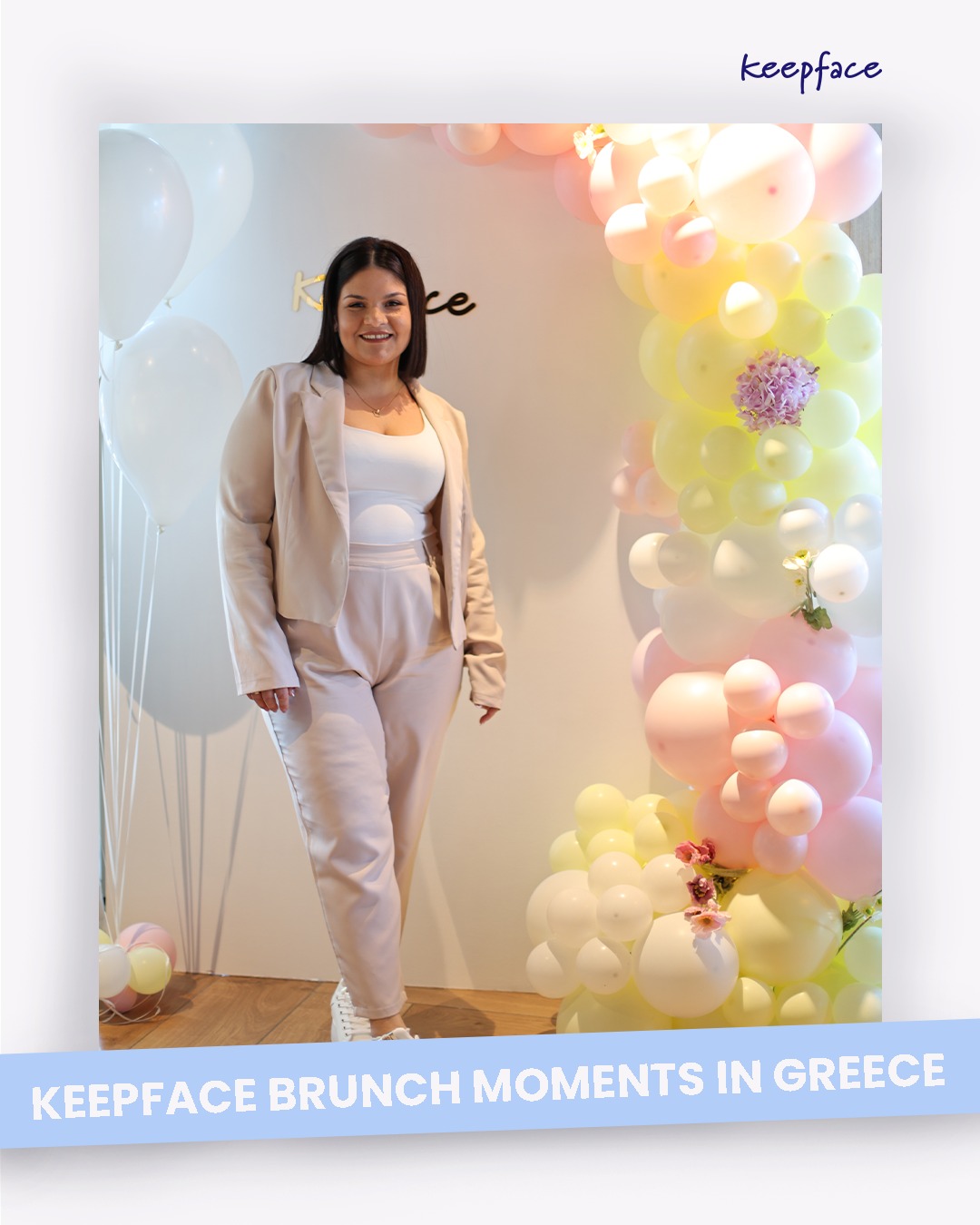 Keepface Athens Brunch, gifts, brunch and activities for Greek creators, April 2026