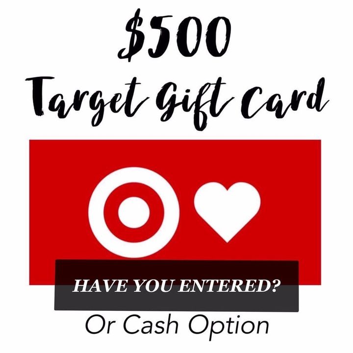 HAVE YOU ENTERED?

❤️I have teamed up with some friends to gift one lucky winner 
a $500 Target Gift Card or CASH!

❤️1. LIKE this photo
❤️2. FOLLOW me 
❤️3. Head to @theloopyfarmhouse to enter. It only takes 30 seconds to enter to win this awesome prize! 
.
.
.
.
This prize is in no way affiliated with Instagram, Target or Paypal. 
Open to anyone 18yrs+ and with a PayPal acct! Open WORLDWIDE! Account must be public at the time of choosing and announcing the winner. Winner will be announced randomly on 4/30 approx. Giveaway runs from 4/27
9pm EST to 4/29 9pm EST.

•
•
•
•
#target #coronavirus #shop #targetstyle #corona #china #virus #wuhan #covid19 #viruscorona #memes #love #meme #walgreens #coronavirusoutbreak #covid_19 #wuhanvirus