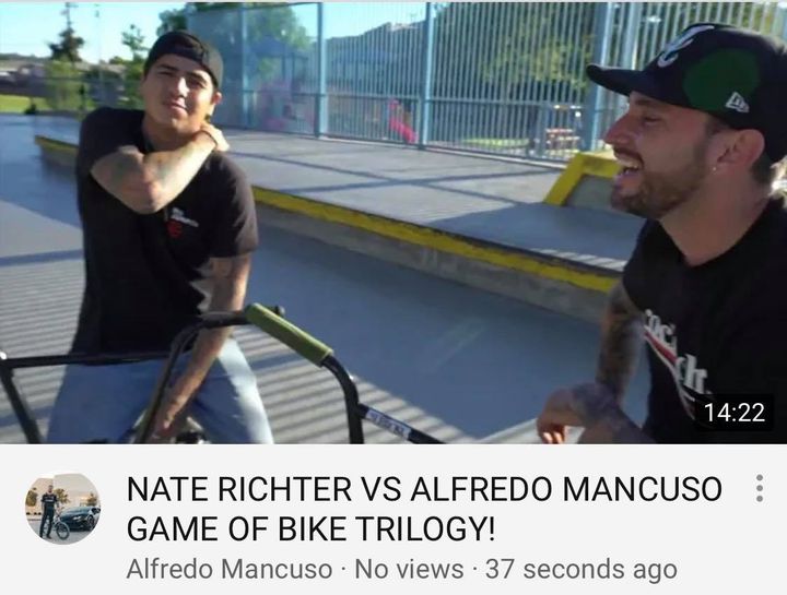 NATE RICHTER VS ALFREDO MANCUSO GAME OF BIKE TRILOGY! https://youtu.be/wUjiF0yCawY