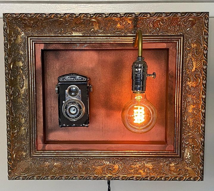 On sale now framed Falcon Flex Camera in ornate frame. Thank you for your continued support.   ❌⭕️
...
...
...
...
...
...
...
...
...
...
...
...
...
...
...
#ootd #potd #picoftheday #rockinrollinspired #like4like #fashion #smile #music #amazing #style #Vintage #illustrations #instalike #followforlike #art #steampunk #sketch #RaphaelCreations #artist #lamp #social #branding #deal #socialmedia #art #design #Microphone #RestoreReuse #coronavirus times we are living in are beyond insane and it’s tough maintaining a business and trying to do what I love when so many people are hurting. I just pray everyday that things get better. Thank you for your continued support.   ❌⭕️
...
...
...
...
...
...
...
...
...
...
...
...
...
...
...
#ootd #potd #picoftheday #rockinrollinspired #like4like #fashion #smile #music #amazing #style #Vintage #illustrations #instalike #followforlike #art #steampunk #sketch #RaphaelCreations #artist #lamp #social #branding #deal #socialmedia #art #design #Microphone #RestoreReuse #coronavirus