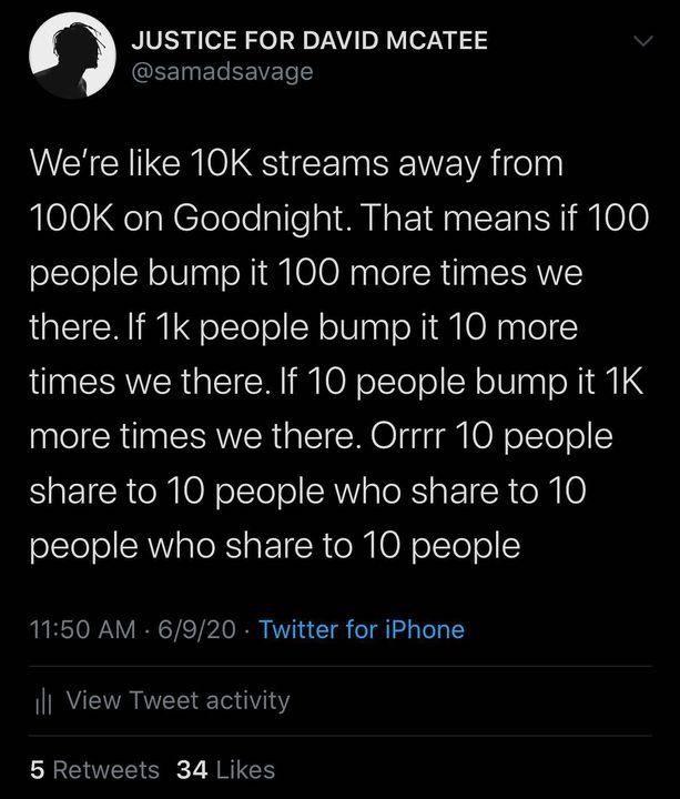 I haven’t promoted this song in a long time because of the climate that we are in, but I wanted to let everyone know that I appreciate you for still streaming this and such trying times while showing support to “No More Hashtags”. Love you all