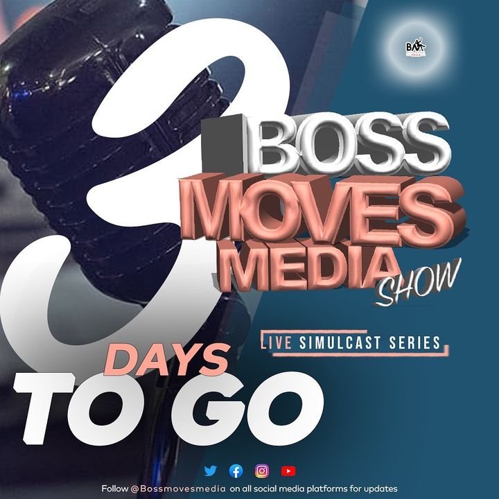 3 2 1 💥 #BossMovesShow @bossmovesmedia Friday 6 November 16:00-17:00