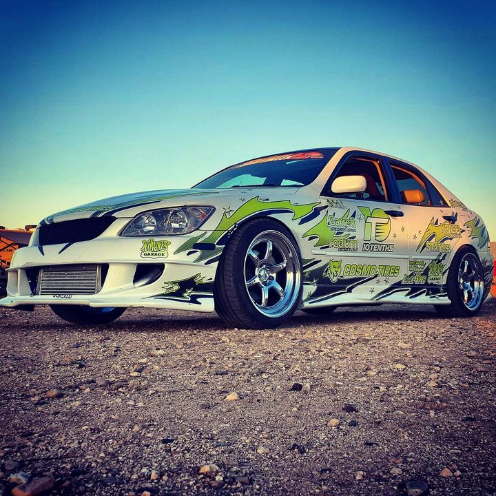Out here at @musselmanhondacircuit  for day 1 of @lonestardrift #driftweek2, car is feeling good so far! Definitely different to drive than an s chassis, but tons of fun regardless. The @garrettmotion #gtx3076r spools so fast on this #1jz #is300
