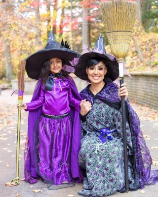 Happy Halloween from the witches of Toronto!!! 👻👯‍♀️😘

(PS. Our fairy-godmother neighbour hand-made these costumes. How incredibly talented is she?! 👏👏👏)