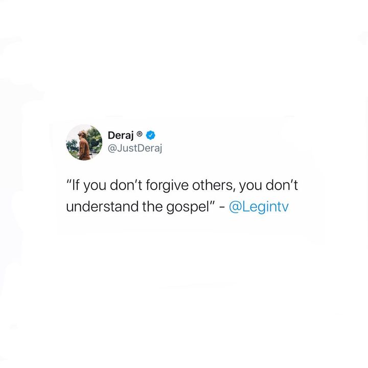 Got to see my dude @legintv preach this morning at @summitchurch. This quote stood out to me. I heard that unforgiveness is like drinking poison and hoping it kills the other person. As much as forgiveness is for the other person it is something that truly liberates you. Remember Christ forgave you at your worst, now we get the honor to pay that forward to everyone else.