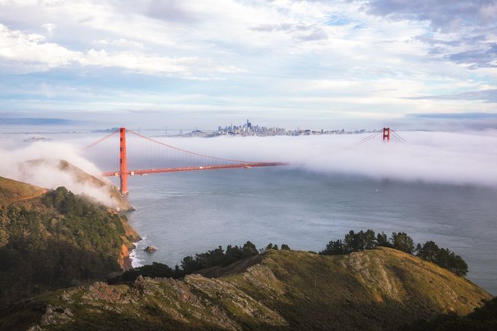 San Francisco is full of incredible views like this. It just might be the most scenic city in the US.