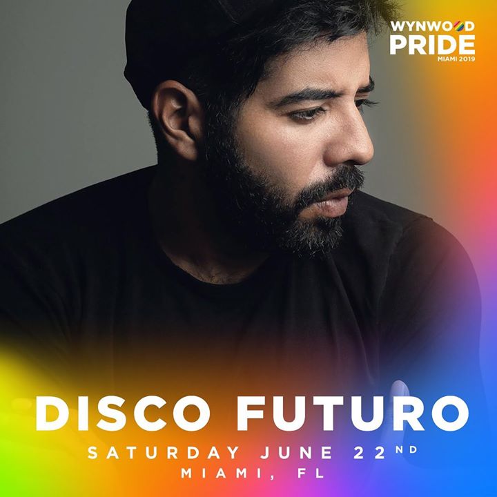 It’s a pleasure for me to annunce that I’m gonna play music as @discofuturo in @wynwoodpride with my Dj partner @naimzarzour  this June 22th! And many artist like @pabllovittar @ivyqueendiva @micaplum  🖤🌈 see you there!