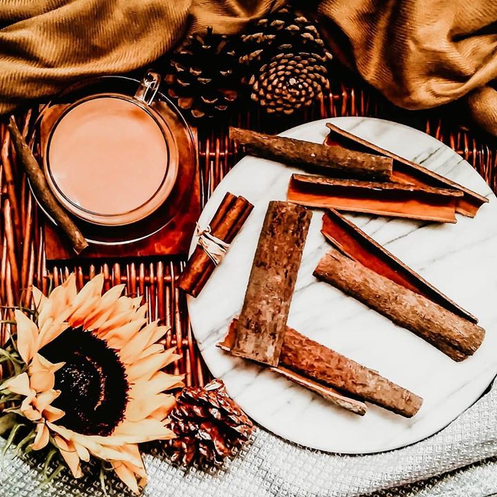 I enjoy cinnamon in my tea, just by infusing cinnamon bark in hot water. The cinnamon bark generally comes in the form of cinnamon sticks, but the tea can also be made using crushed bark.⁣
⁣
I also  enjoy cinnamon for its health benefits! ⁣
⁣⁣⁣
⁣⁣⁣
🌳 Cinnamon is a popular spice. It’s high in cinnamaldehyde, which has powerful effects on the metabolism.⁣⁣⁣
⁣⁣⁣
⁣⁣⁣
🌳 Cinnamon is loaded with powerful antioxidants, such as polyphenols. Antioxidants protect your body from oxidative damage caused by free radicals.⁣⁣⁣
⁣⁣⁣
⁣⁣⁣
🌳 Cinnamon is an anti-inflammatory; It helps your body fight infections and repair tissue damage.⁣⁣⁣
⁣⁣⁣
⁣⁣⁣
⁣⁣⁣
🌳 Cinnamon has been linked to a reduced risk of heart disease, cholesterol, triglycerides and blood pressure.⁣⁣⁣
⁣⁣⁣
⁣⁣⁣
⁣⁣⁣
🌳 Cinnamon significantly increases  sensitivity to the hormone insulin. By increasing insulin sensitivity, cinnamon can lower blood sugar levels. ⁣⁣⁣
⁣⁣⁣
⁣⁣⁣
⁣⁣⁣
🌳 Cinnamon may have protective effects against cancer. It acts by reducing the growth of cancer cells and the formation of blood vessels in tumors.
⁣⁣⁣
⁣⁣⁣
⁣⁣⁣
🌳 Cinnamon has antifungal and antibacterial properties, which may reduce infections and help fight bad breath and tooth decay.
⁣⁣⁣
⁣⁣