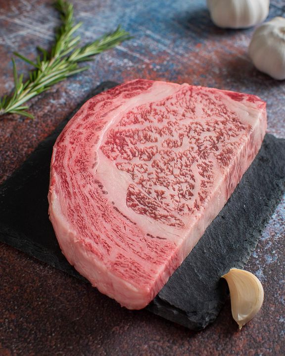 If you’re looking to treat-yo-self and a handful of people, then look no further than this luxurious Japanese A5 Olive Wagyu Ribeye from Second City Prime Steak and Seafood I’m still debating on a pan sear or grilled. What would you do?