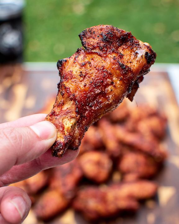 Want to level up your game day grub? Try these Smoked & Fried Hot Wings! Are you going for the Drums for Flats?