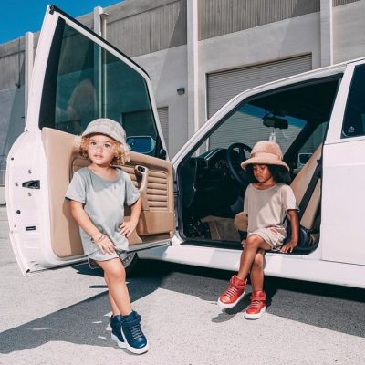 Sicker than your average 🕶
#fbf to my 2017 shoot for @hausofjr
.
@r0nbomb look how tiny our babies are here 😭
.
📸: @solmazsaberi
Styling: @styledbyva 
HMUA: @martinlanechristopher
Models: @r0nbomb & @kaiaroseofficial 
.
Clothes: @hausofjr
Shoes: @buscemi
.
.
.
.
#KaiaRose #models #modellife #2yrsold #toddlerlife #fashionkids #minifashionistas #attitude #vibin #blackgirlmagic #mixedgirl #mixedmodel #buscemi #90svibes #fashionkidz #thesetwo #soproud #proudmama #minifashiontrends #kidsfashion #kidsfashiontrends #naturalbeauties #naturalcurls #naturalhairkids #kidzootd #kidsootd #kiddycurls  @ Los Angeles, California