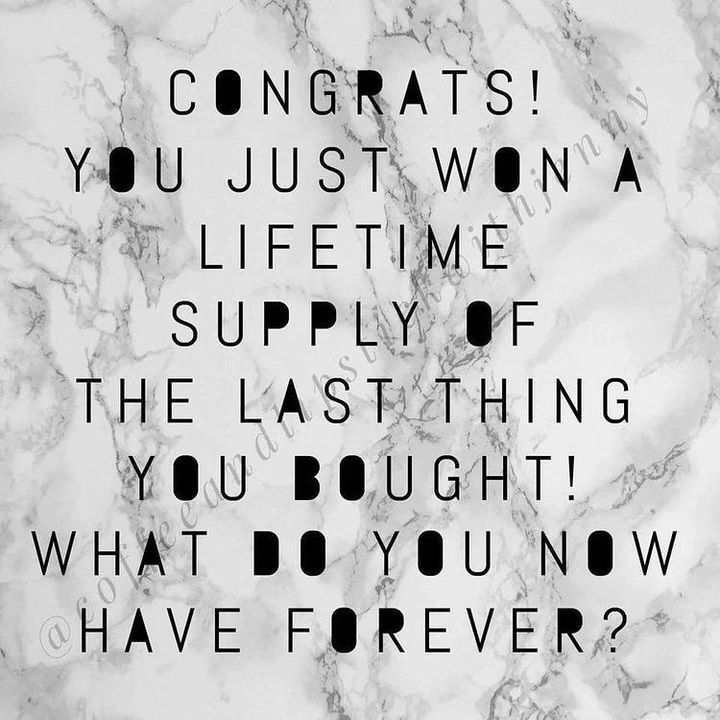 Let’s start the rebranding of this page off by getting to know our followers a little better....drop your answers in the comments and tag a friend(s) to join in the fun!
.
My answer: wine 🍷......not too mad about that either 😉
.
.
.
.
#itsallthetrend #trending #trendingnow #whatstrending #intheknow #purchase #whatdidyoubuy #quizinstagram #tagafriend #rebranding #fashion #beauty #fitness #forfun #whatdidyoubuy #lifetimesupply #bloggers #wineforever #featurepage #questionschallenge #questionoftheday #instagramfun