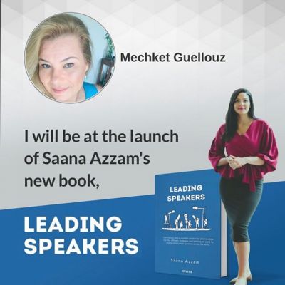 I am thrilled to attend my Friend Saana Azzam’s first book (Leading Speakers) launch on 7th November 2019 at The Sharjah Expo Book Fair.