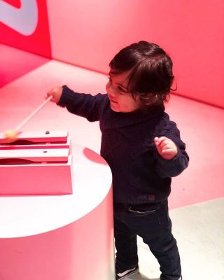 One of the most fun evenings at @colorfactoryco. If you ha NY been there I highly recommend. My little one had so much fun!! #babytewani