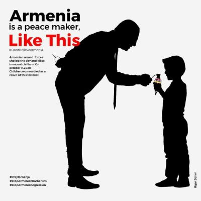 #PrayForGanja 
#StopArmenianAggression 
#DontBelieveArmenia 
#KarabakhisAzerbaijan https://t.co/gOzOjvfpAK